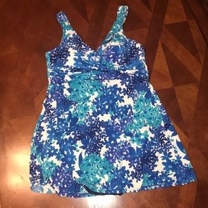 One piece Dress Swimusit.